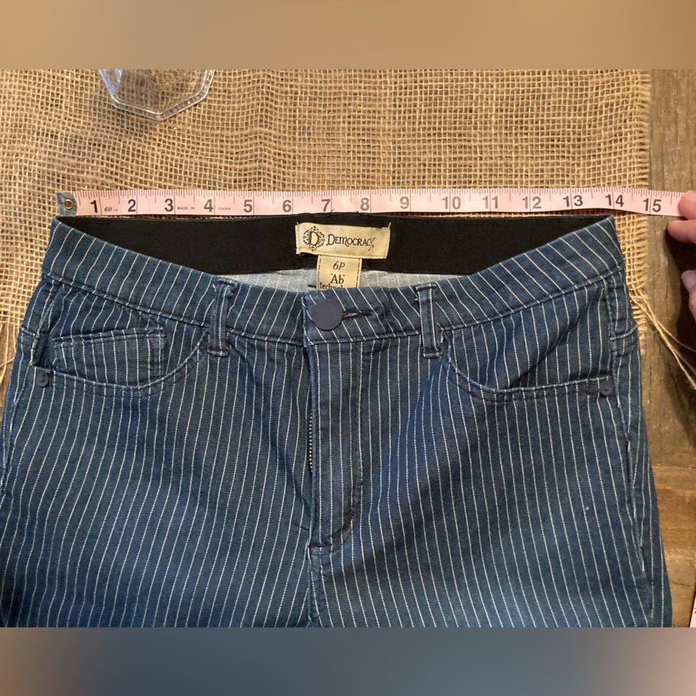 “Ab”solution jeans navy stripe - Picture 12 of 13